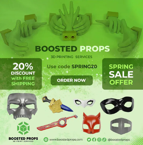 Boostedprops spring theme