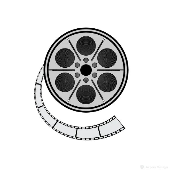 Flim roll vector